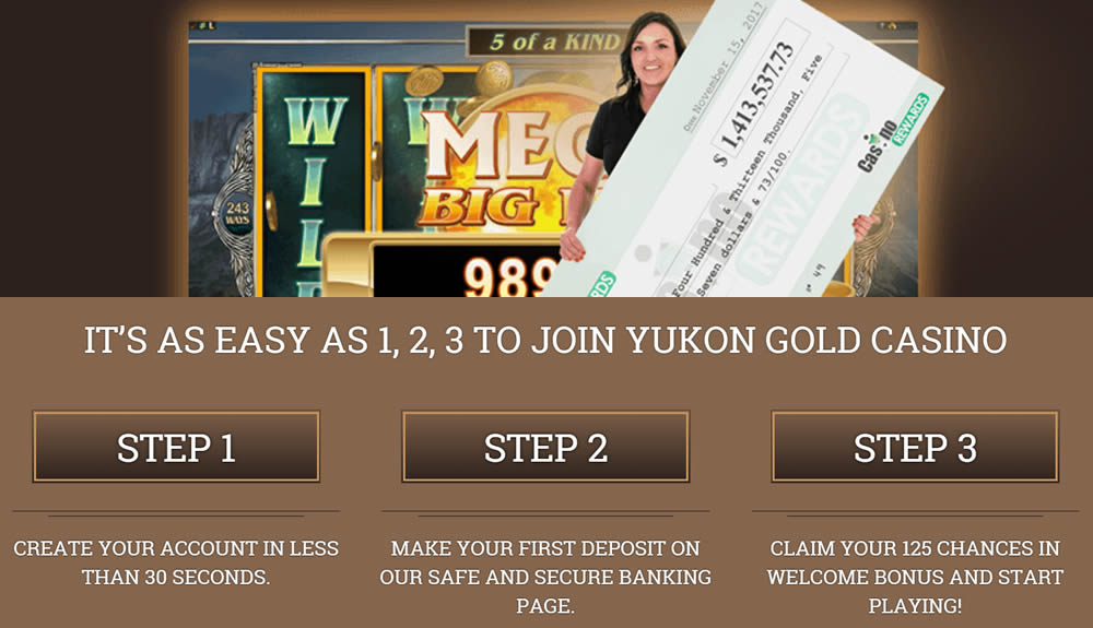 Yukon Gold - A Worldwide online casino - Certified in Canada