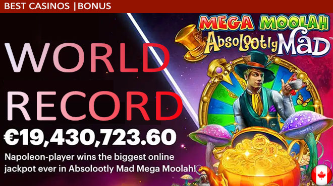 Jackpot world record Mega Moolah won in 2021