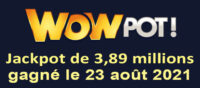 WowPot slots winners list