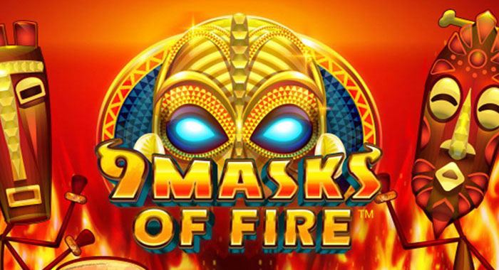 9 Masks Of Fire slot machine with $480,000 jackpots